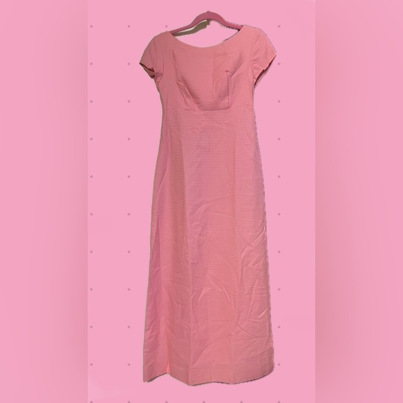 Expertly Sewn Handmade Genuine 50’s formal dress in light pink! - Picture 7 of 8
